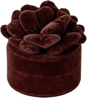 Day Velvet Flower Jewelry Round