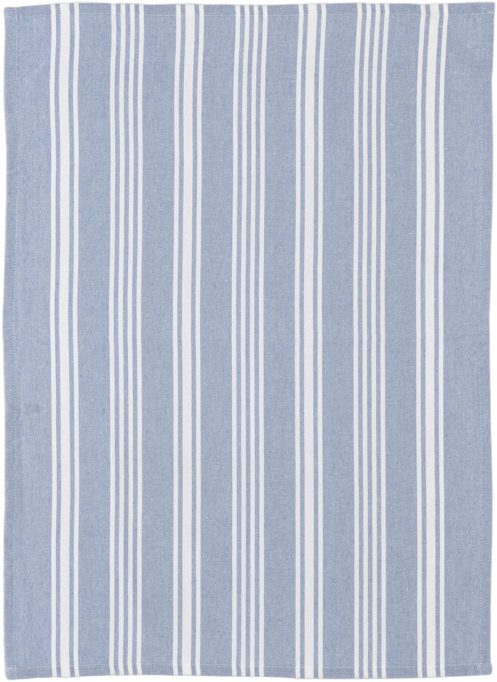 K&ouml;kshandduk recycle Eco Stripe 70 x 50 cm Dream blue