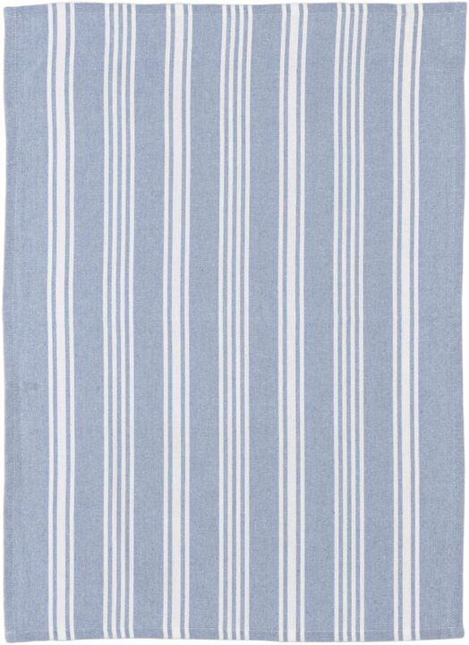 Kökshandduk recycle Eco Stripe 70 x 50 cm Dream blue