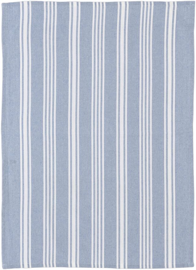 Kökshandduk recycle Eco Stripe 70 x 50 cm Dream blue