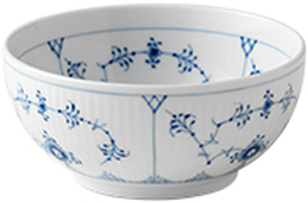 Blue Fluted Plain skål 47 cl /13 cm