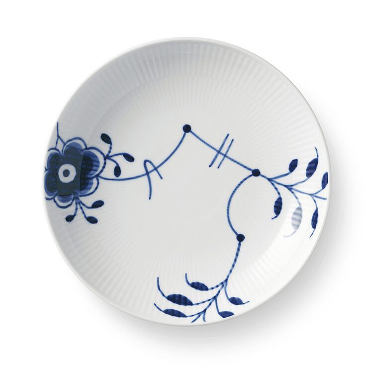 Blue Fluted Mega djup 20 cm tallrik