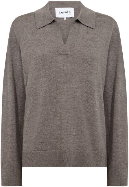 LR-ISMAILA 9 Pullover Lys brun