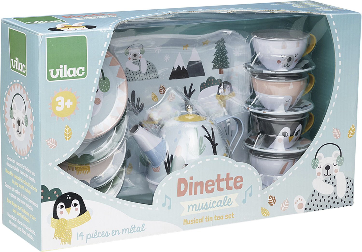 Vilac - Testel i metal m. musik - Pakisen