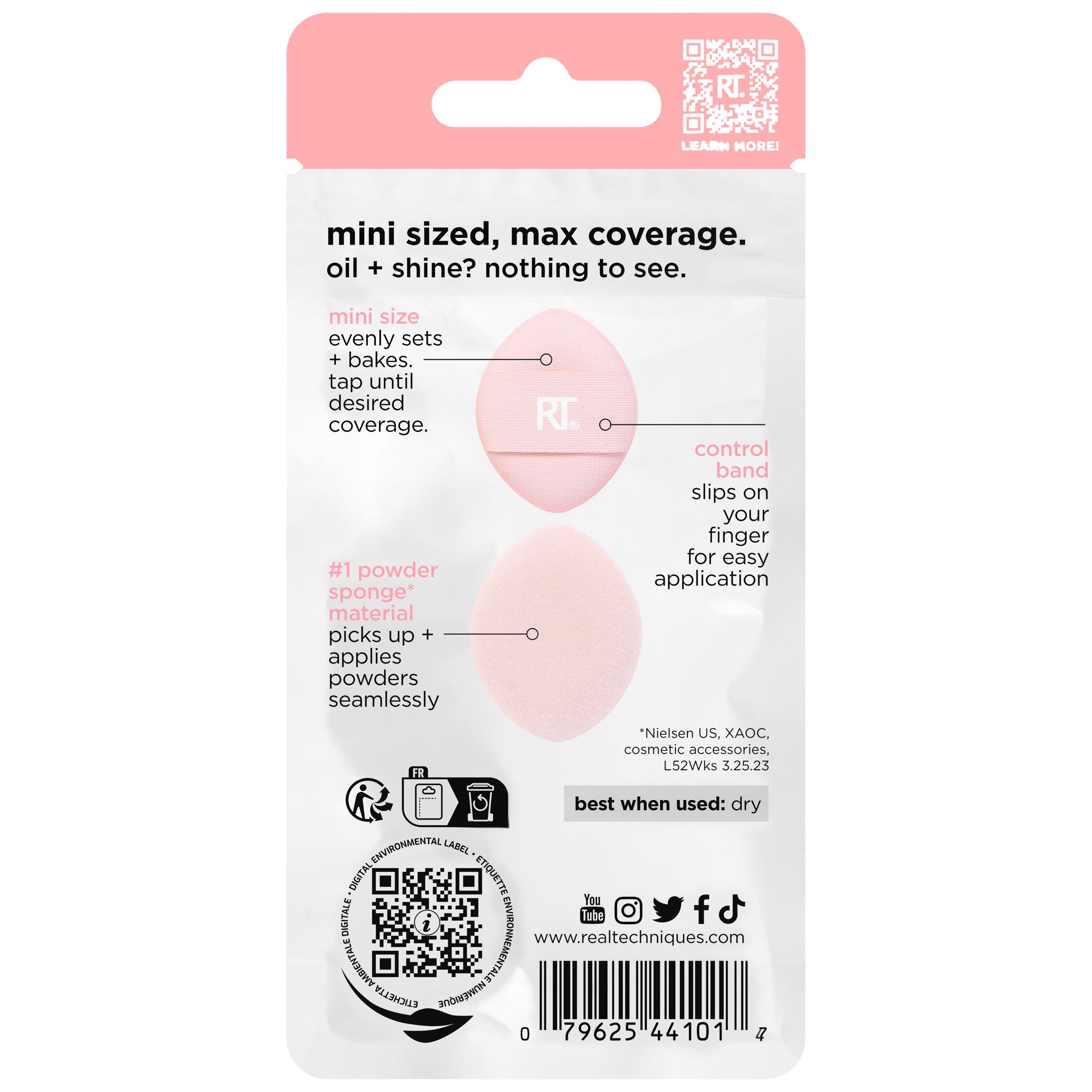 Real Techniques Mini Miracle Powder Puff Trio