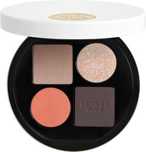 Ombres d'Hermès, powder quartet for the eyes, Ombres Fauves
