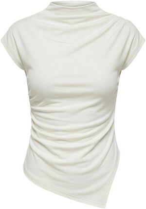 OBJKELLY S/L HIGH NECK TOP E TNE 26