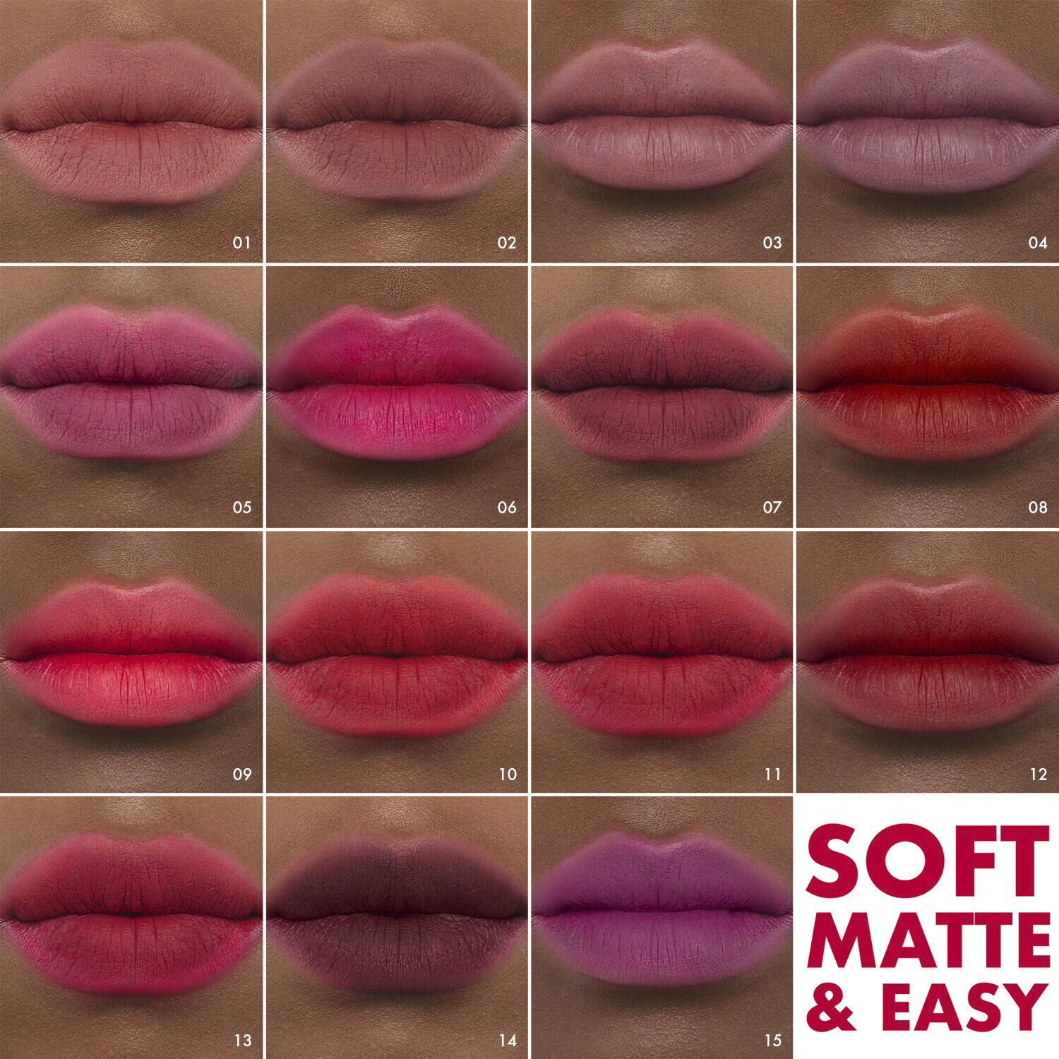 Soft Matte & Easy - Mjukt matt l&auml;ppstift