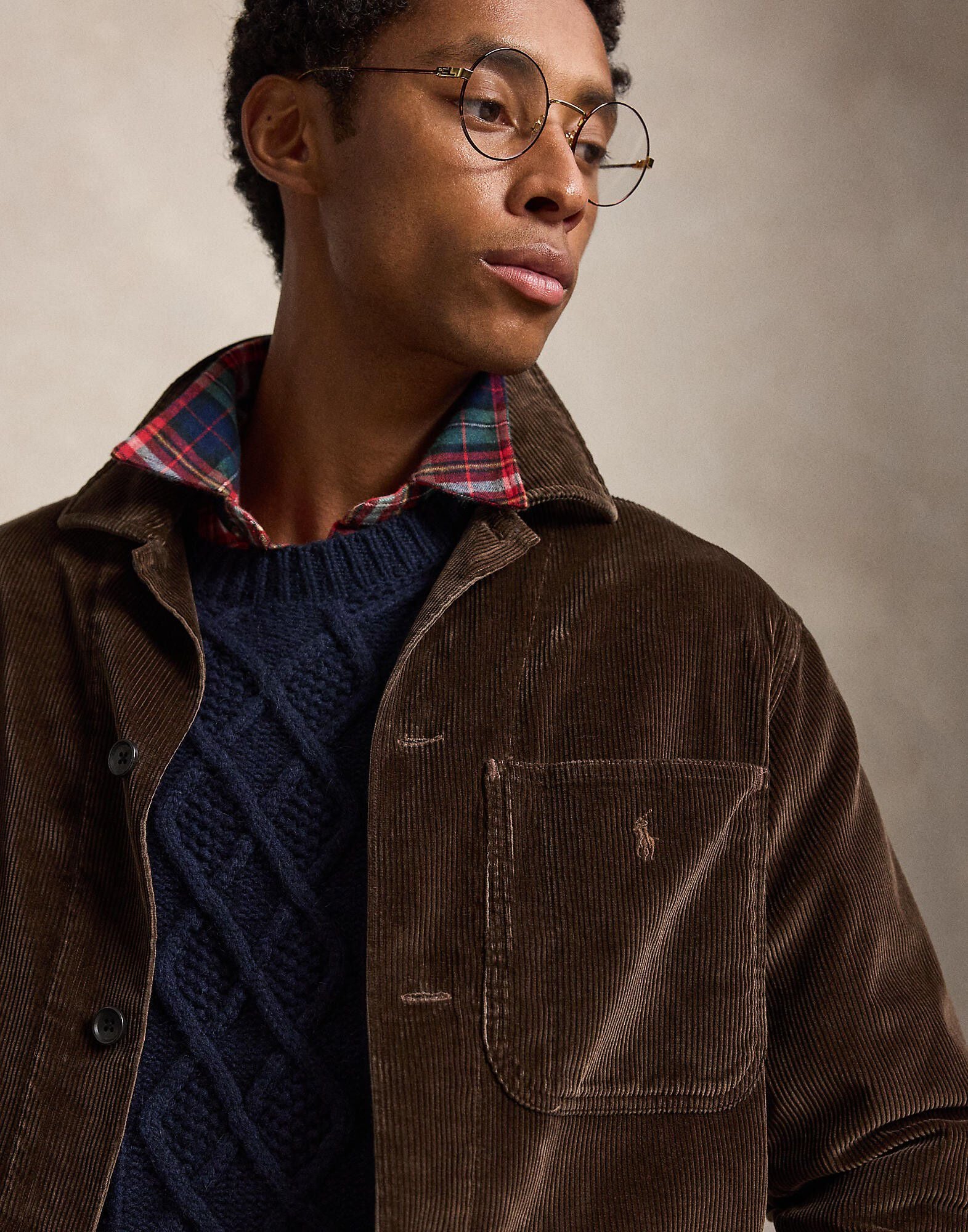 32/2 10W CORDUROY-WVN-SHIRT