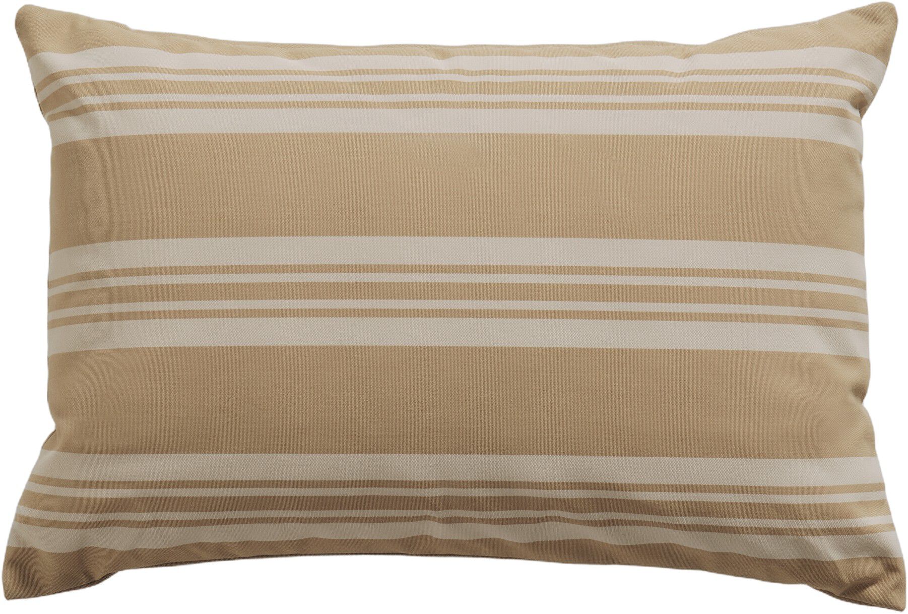 Fossflakes utomhuskudde 40x60 cm. Beige randig