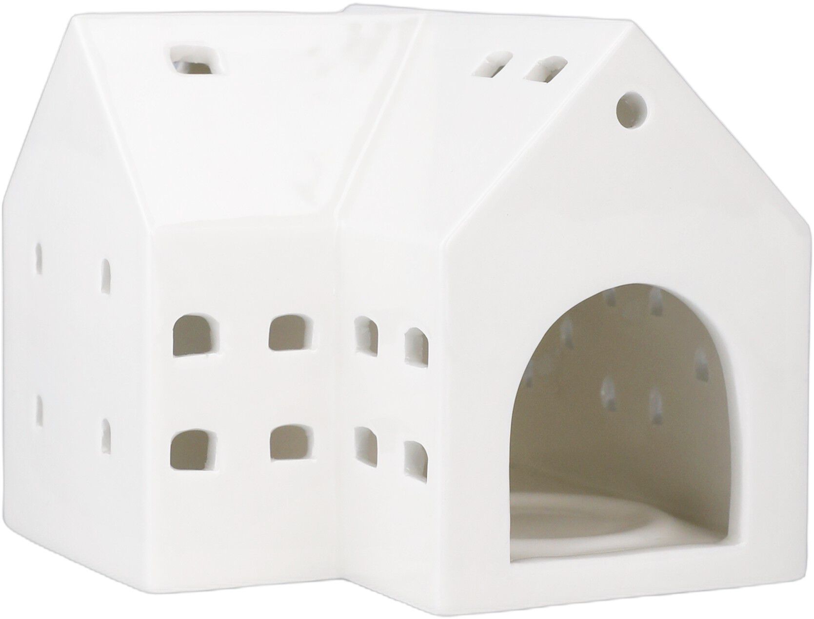 Urbania lyshus Stald H10. 5 cm hvid