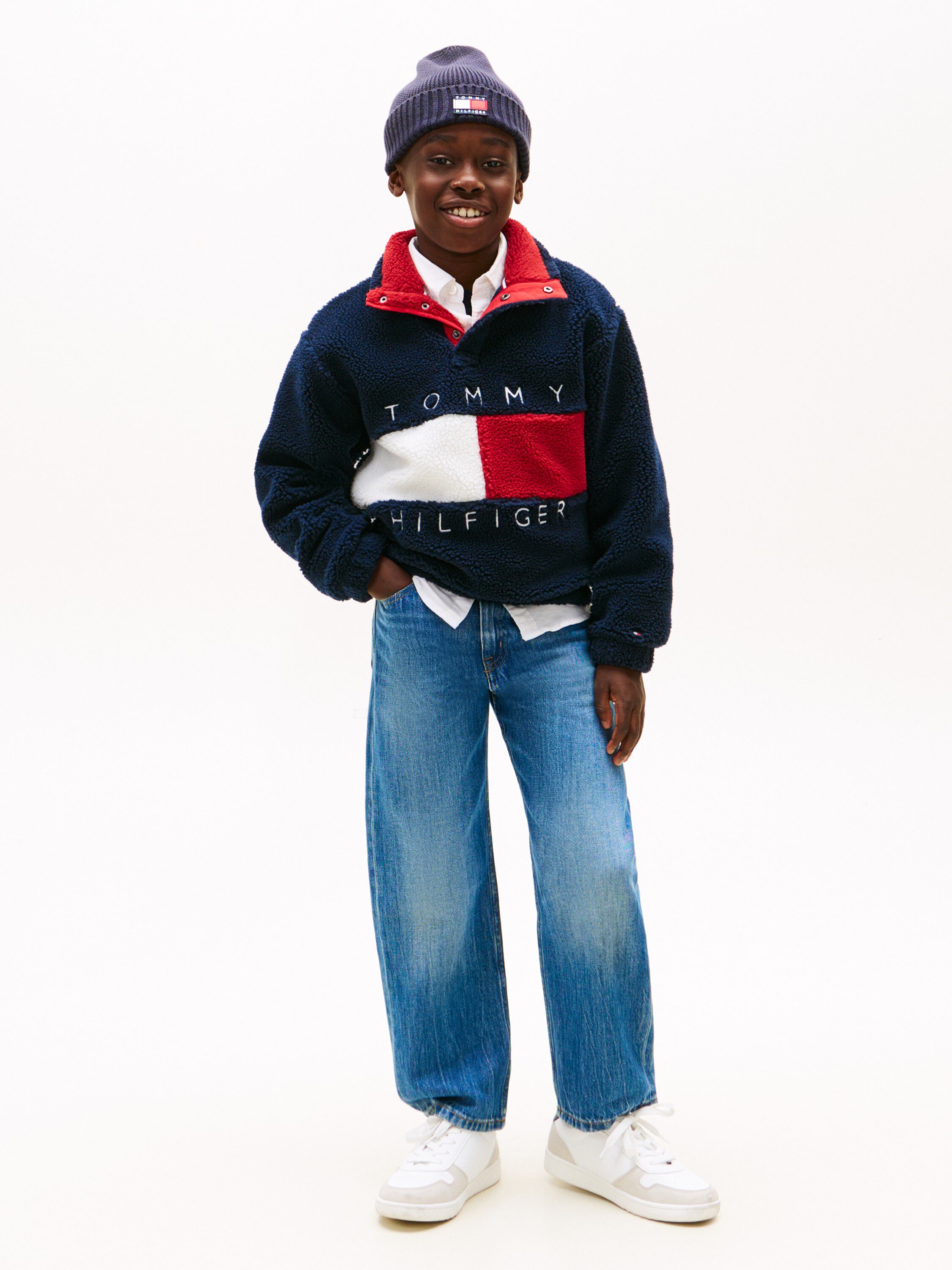 Heritage Flag Teddy Fleece Sweatshirt