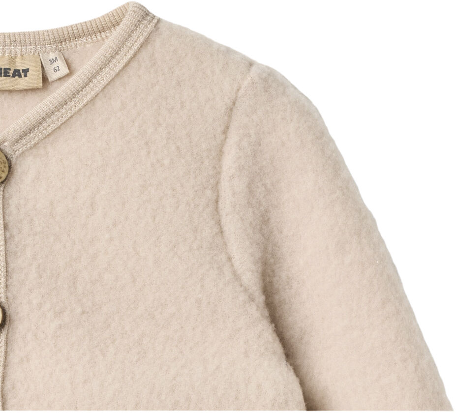 Uld Fleece Cardigan Kari