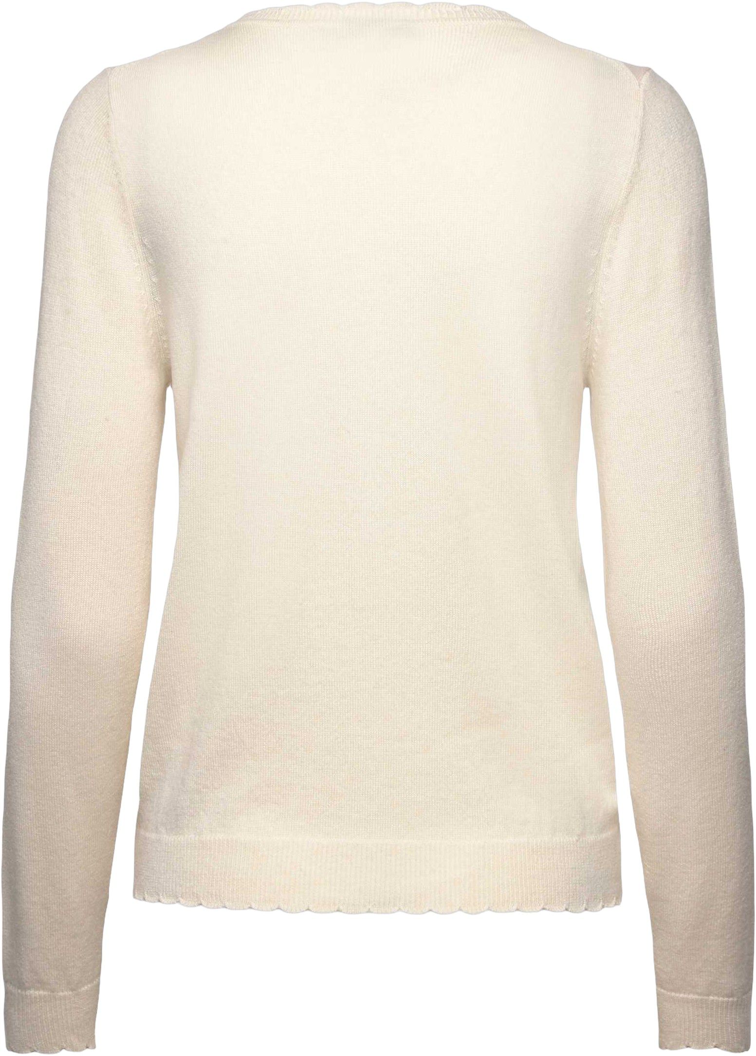 RMWSofia Wool LS Scallop Edge Short Cardigan
