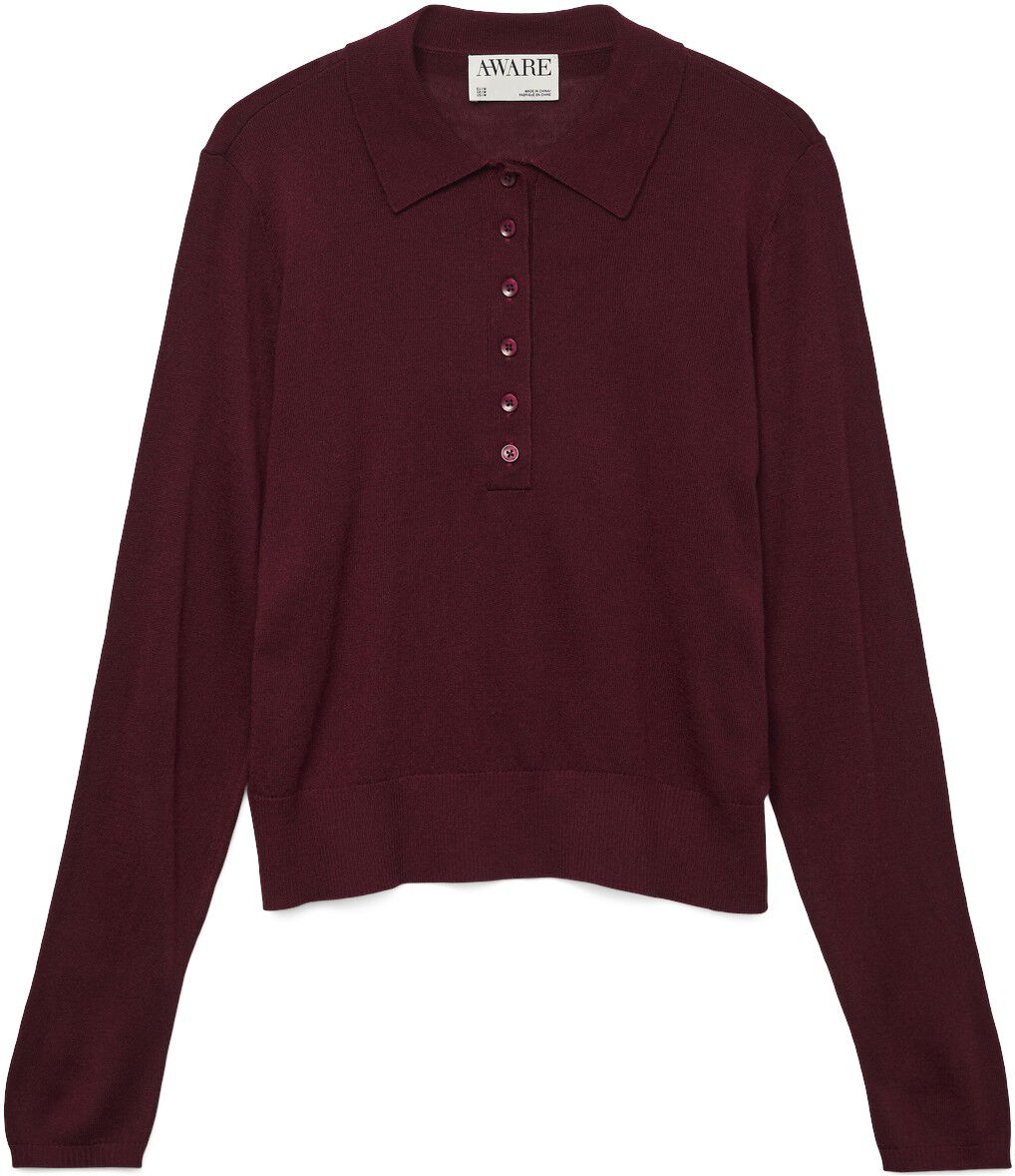 AWSIKITA LS O-NECK POLO KNIT NOOS