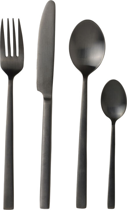 Bestik16dl mat sort Bitz