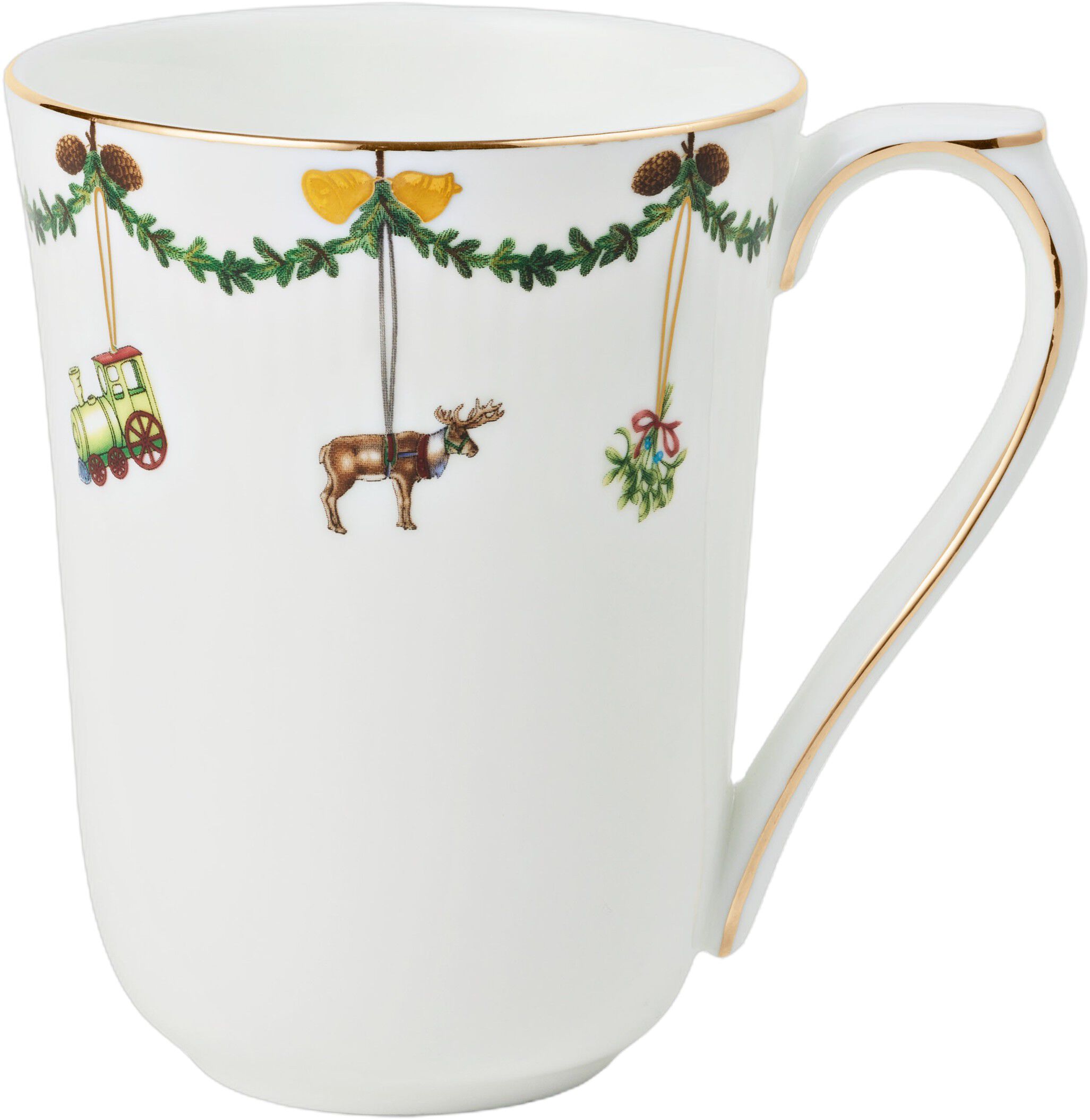 Star Fluted Cup 36cl Dec.no. 2