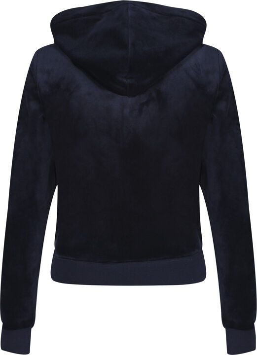 Robertson Classic Velour Zip Trough Hoodie