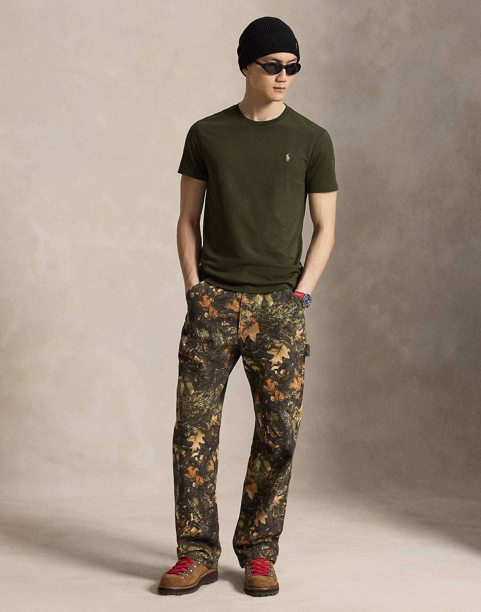 Custom Slim Fit Jersey Crewneck T-Shirt