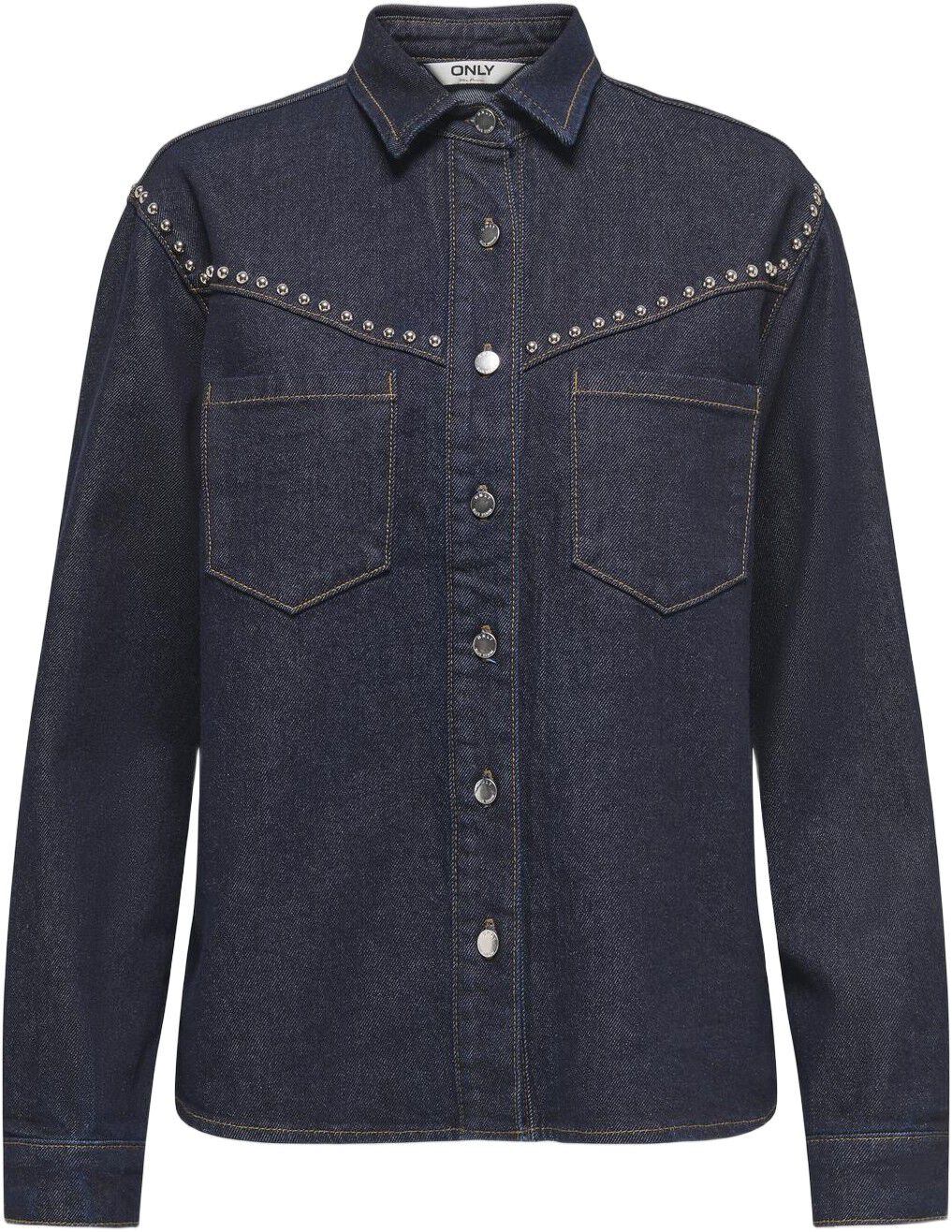 ONLELODIE LS STUD DNM SHIRT MAE