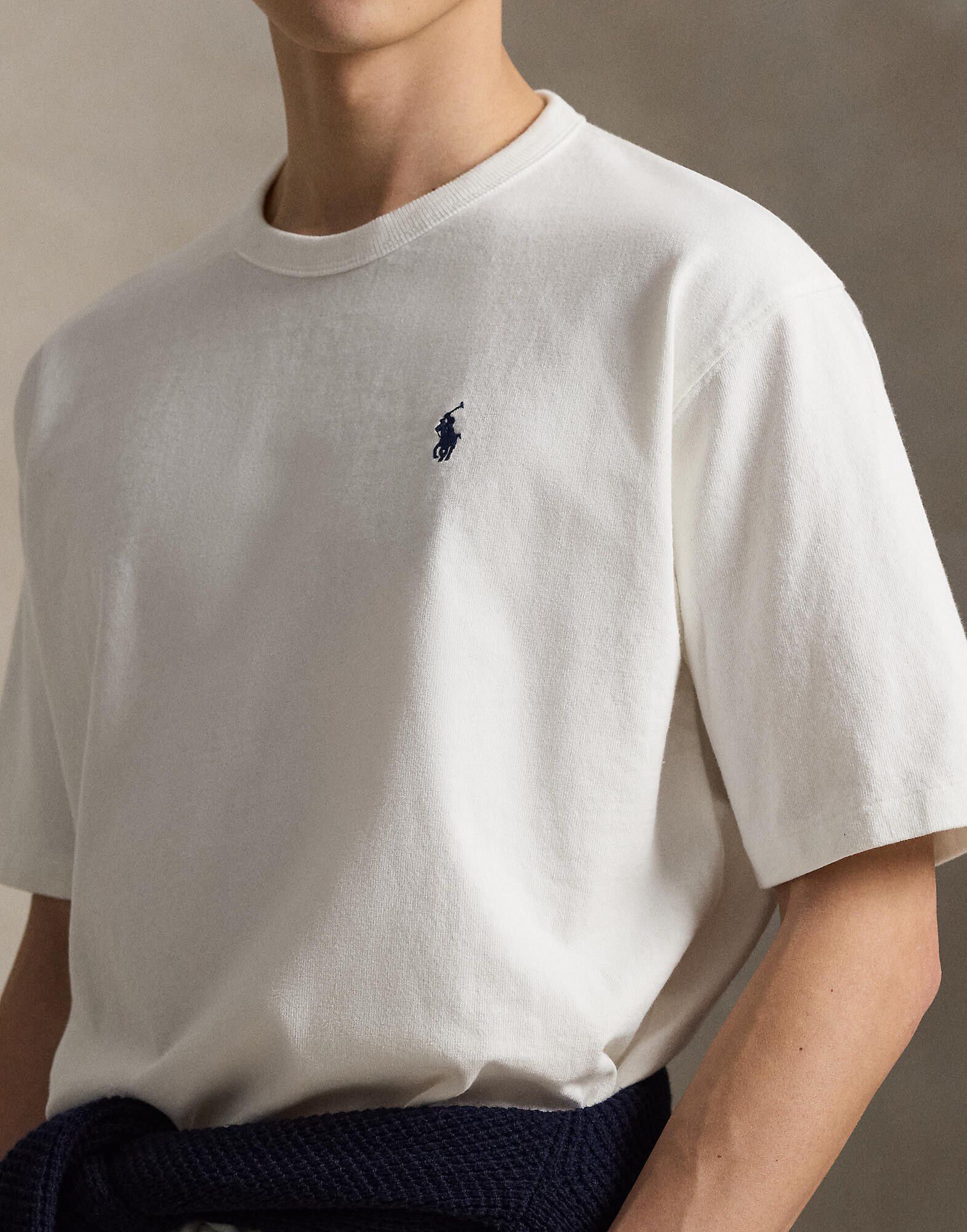 Relaxed Fit Jersey Crewneck T-Shirt