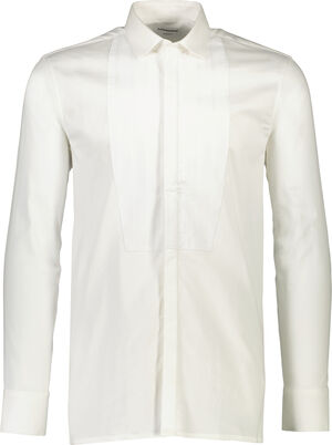 Straight cut Tuxedo shirt L/S