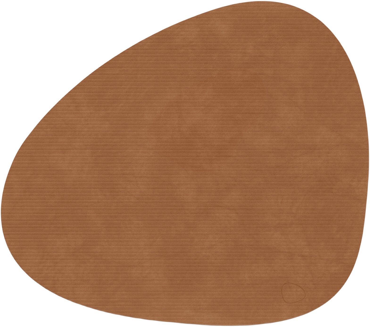 Table Mat Curve L Corduroy Nature