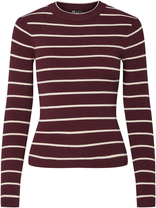 PCMIRA NEW LS O-NECK KNIT NOOS BC