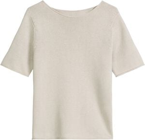 Pullover, shortsleeve, round-neck