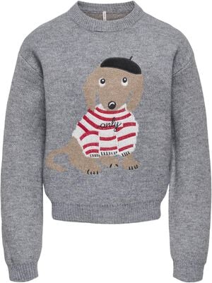 KOGTEDDY L/S PULLOVER KNT NOOS