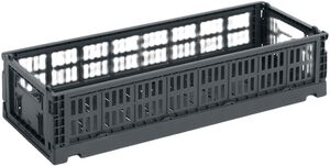 HAY Colour Crate Mini-Oblong-Charcoal