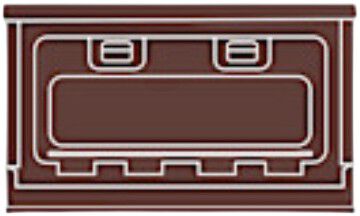 BOX, LARGE, BORDEAUX