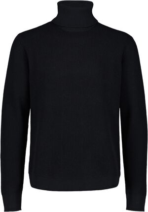 Recycled roll neck knit L/S