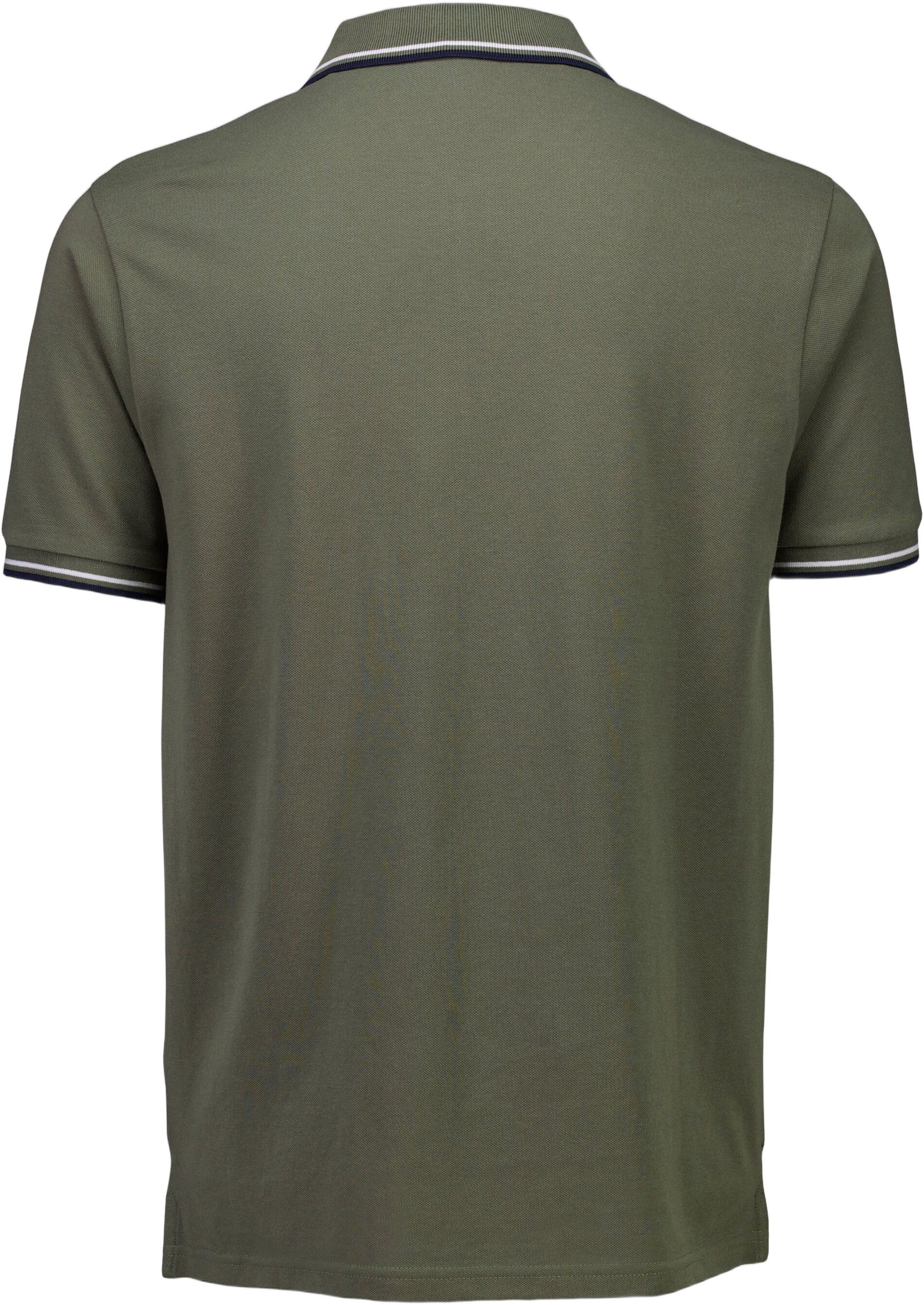 Polo shirt w. zip neck