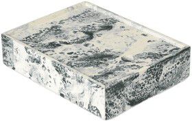 Mist Box - 15 x 20 - Emerald Off-white