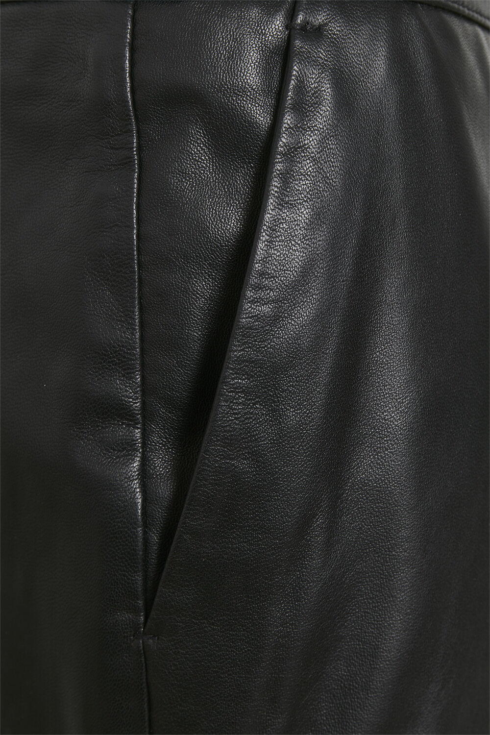 CUberta Leather Skirt