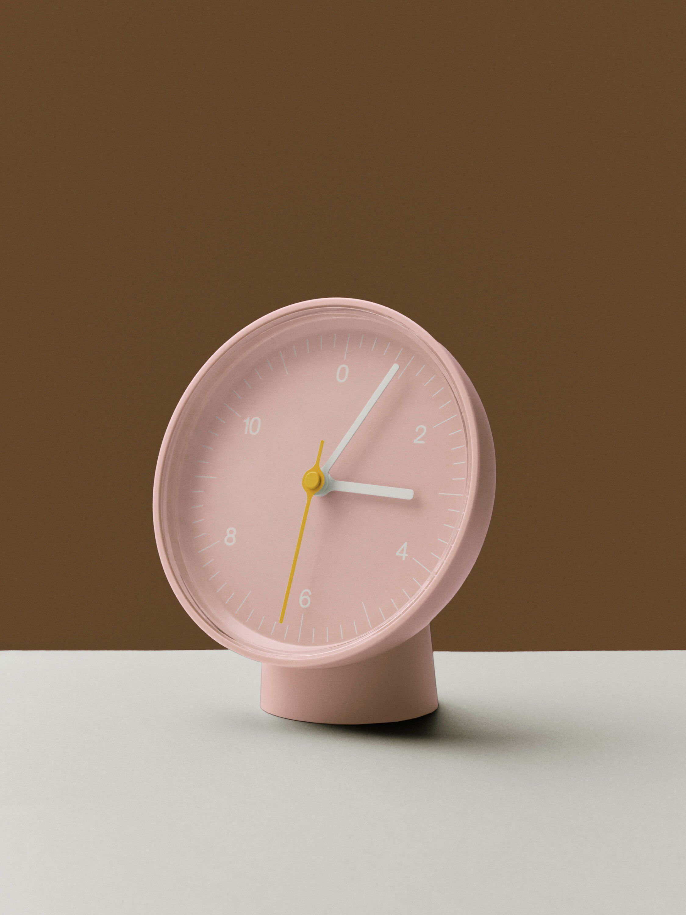 Table Clock Recycled-Pink