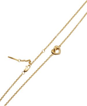 Tied Heart Necklace