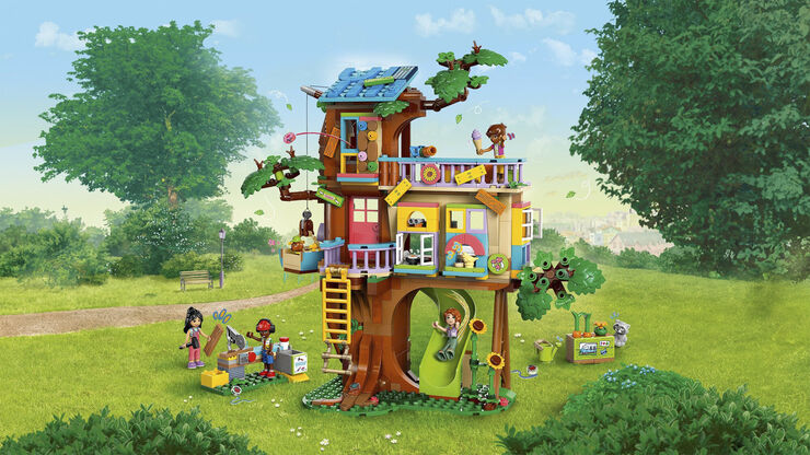 Venskabs-trætophus og krea-område 42652