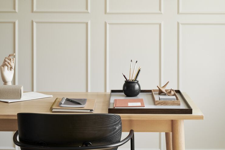 FRAME Tray Small Oak Grey