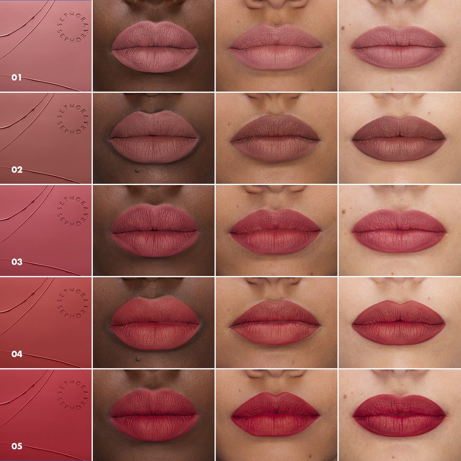 ROUGE IS NOT MY NAME NO TRANSFER - Matt och kladdfritt l&auml;ppstift