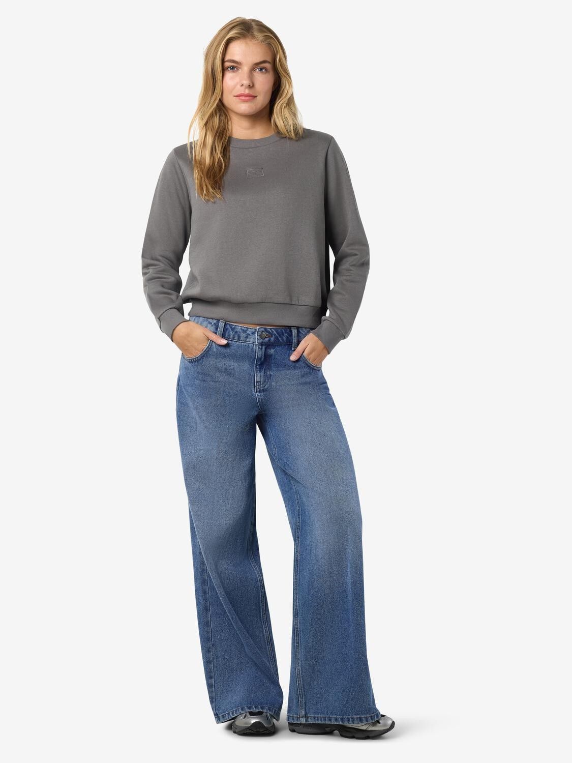 Nmfaith L/S O-Neck Sweat Jrs