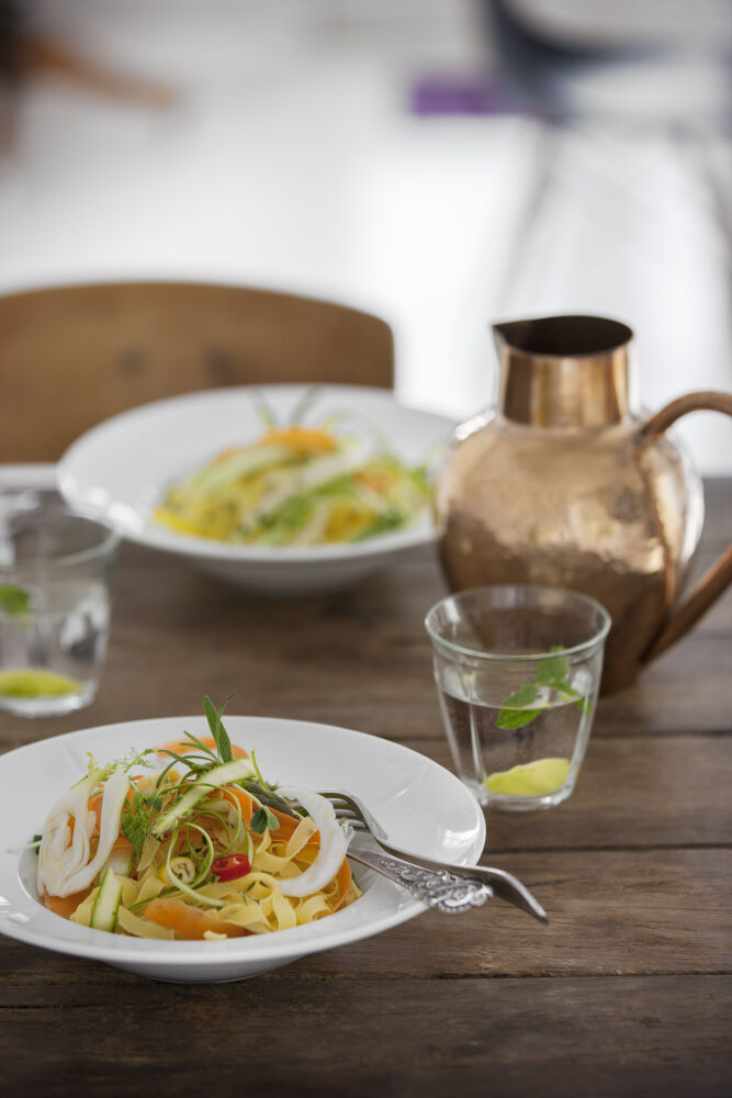 GC Soft Pastatallerken &Oslash;25 cm hvid