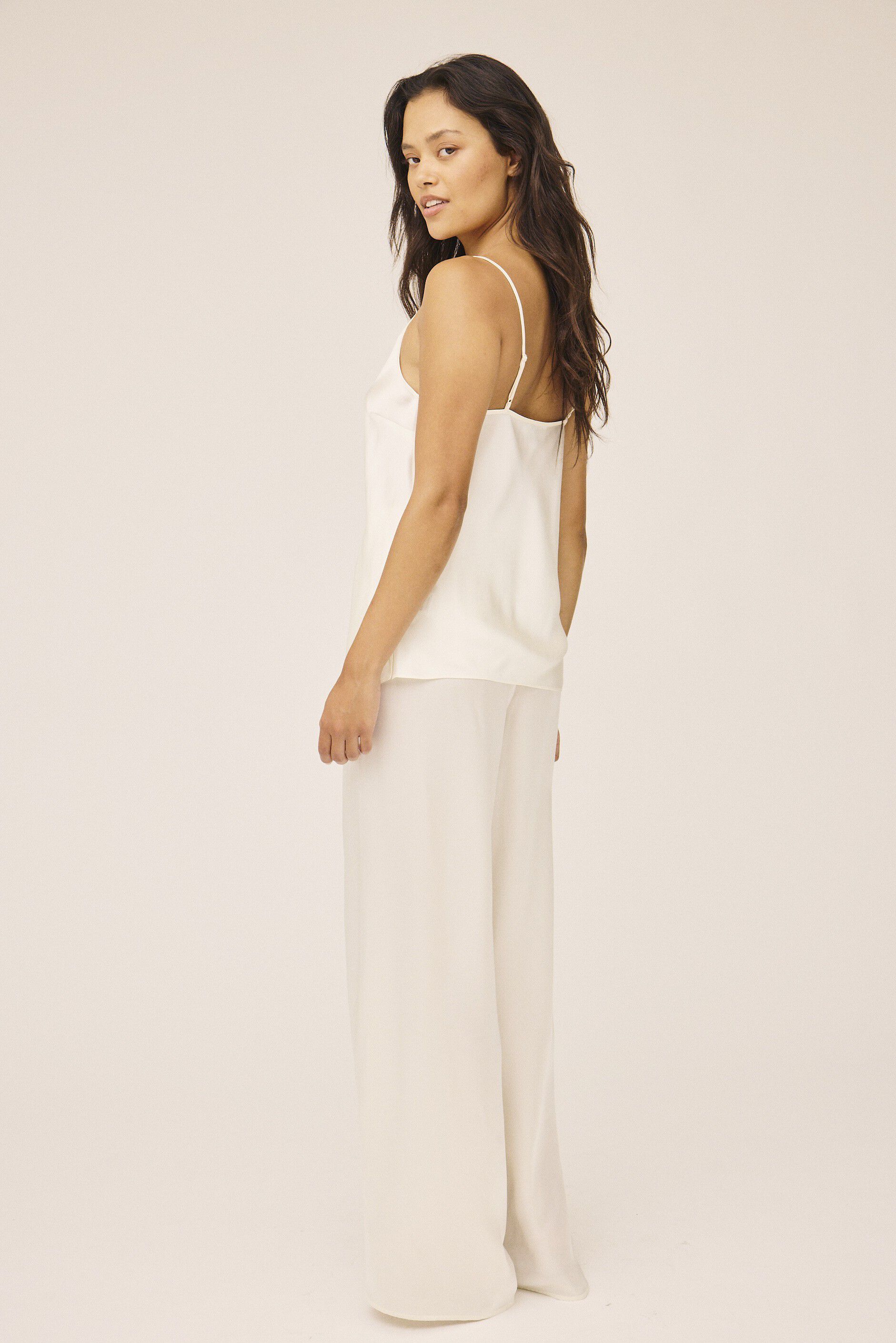 Moon 10 G - Wide Pyjamas Trousers, 100% Silk