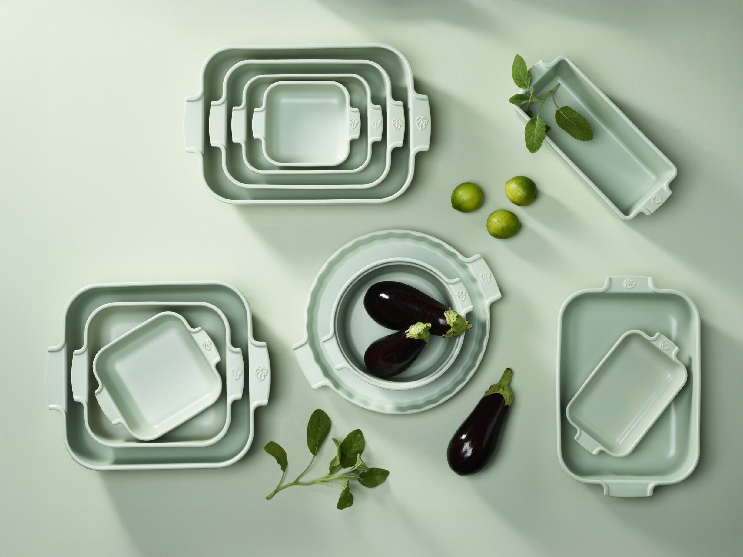 Appolia ildfast form Rektangul&aelig;r 40 cm Salviegr&oslash;n