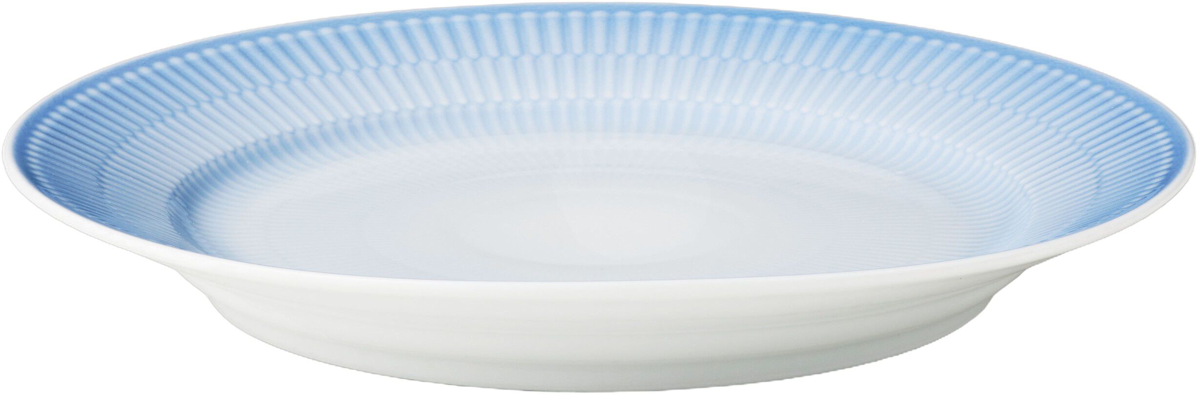 Iris tallerken, bl&aring;, 27 cm