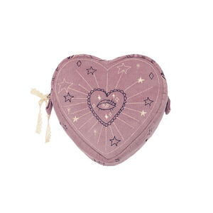 Heart Makeup Bag Purple Theatre Magic