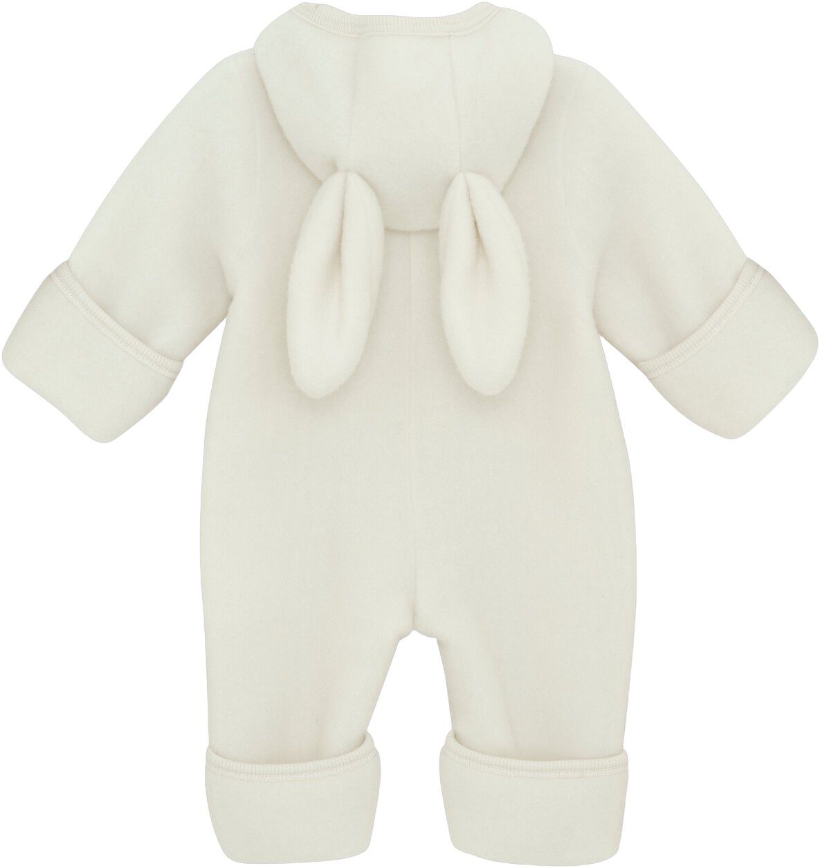 Pram Suit Ears Wool Fleece