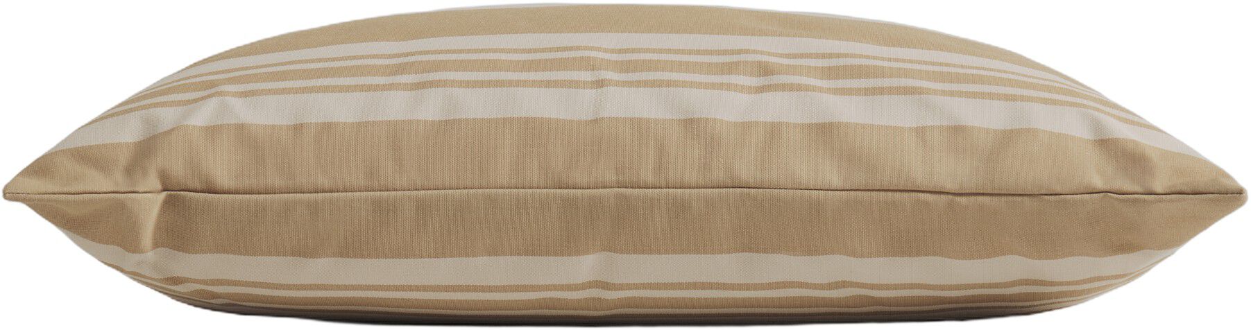 Fossflakes utomhuskudde 40x60 cm. Beige randig