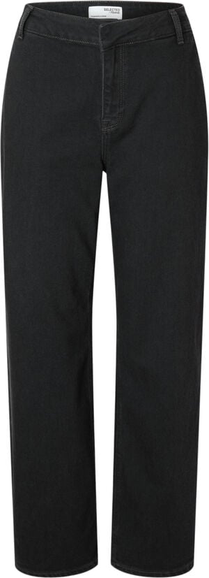 SLFMELLIE MW WIDE JEANS